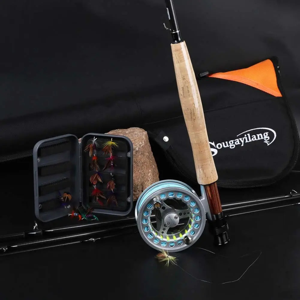 Fly Fishing Rod and Reel Combo Kit