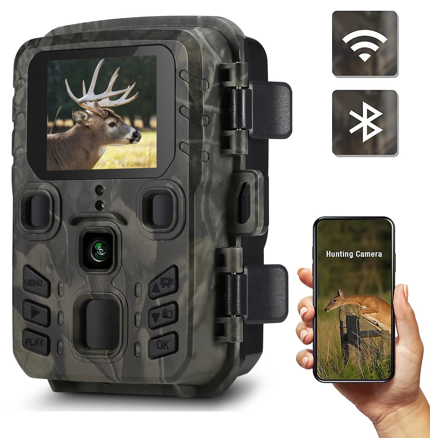 20MP Wireless Hunting Camera Trail Night Vision IP65 Photo Trap