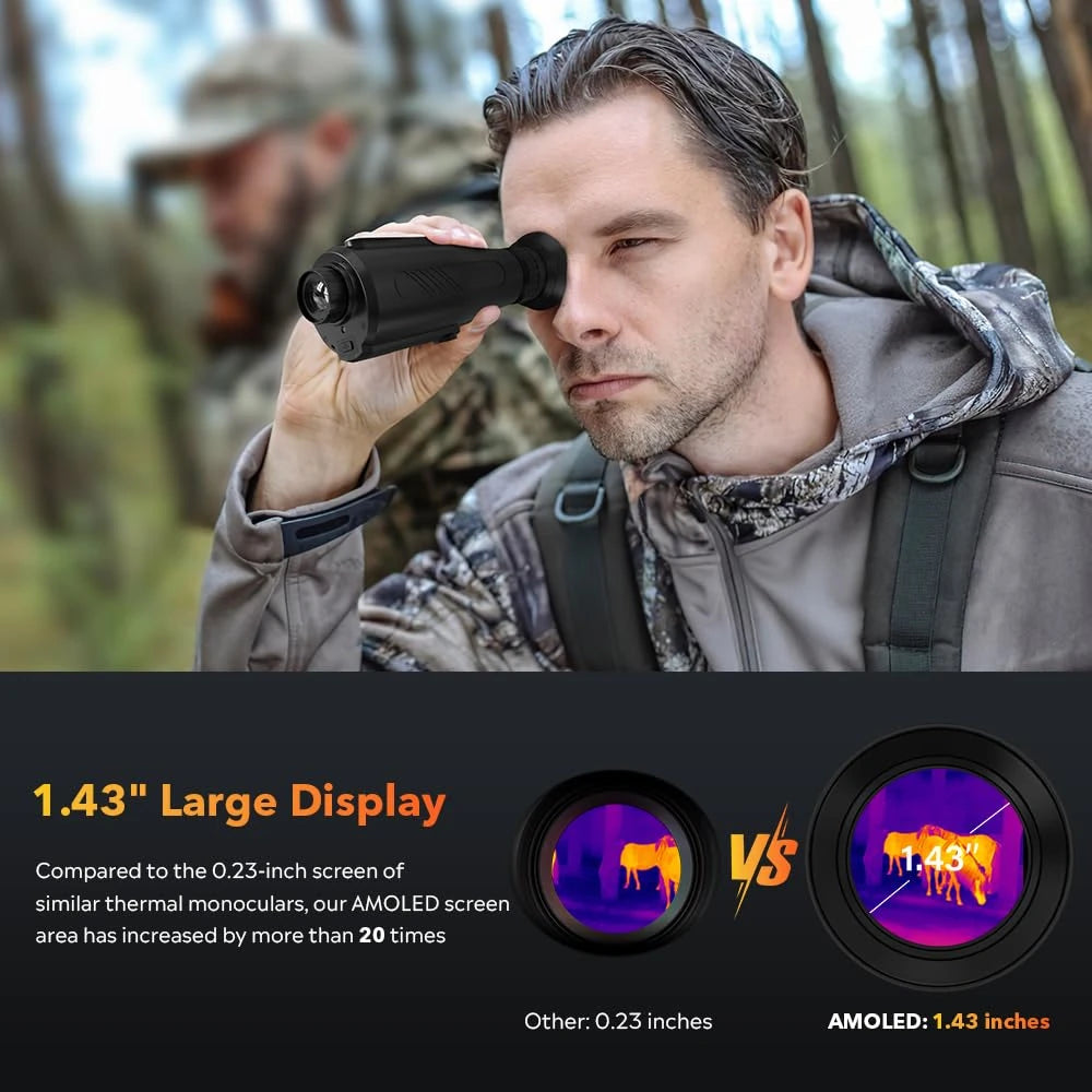 GTGUARD AI15 Thermal Camera With AI Super Resolution 384x288
