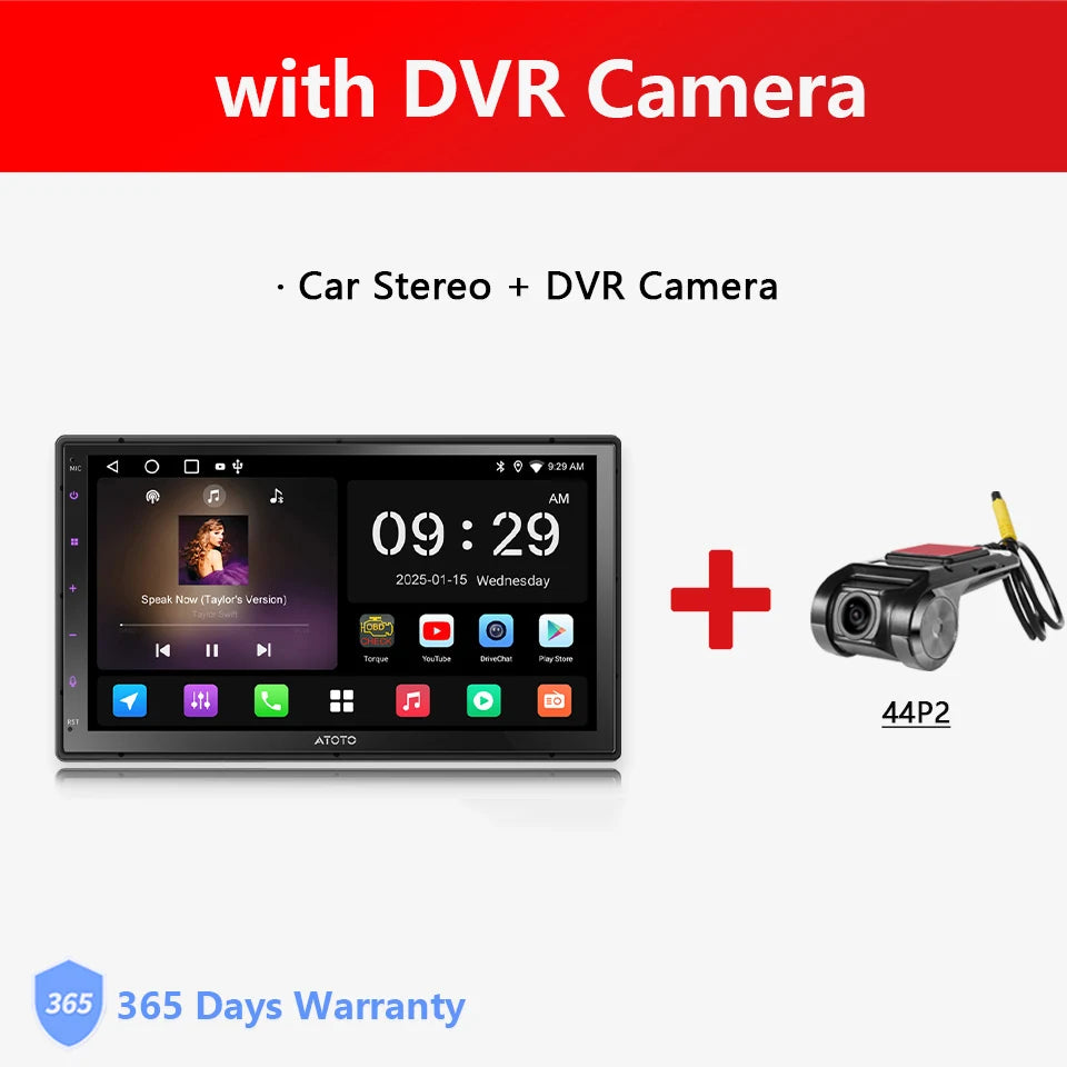 Atoto Android Car Multimedia Player With CarPlay Android Auto Bluetooth