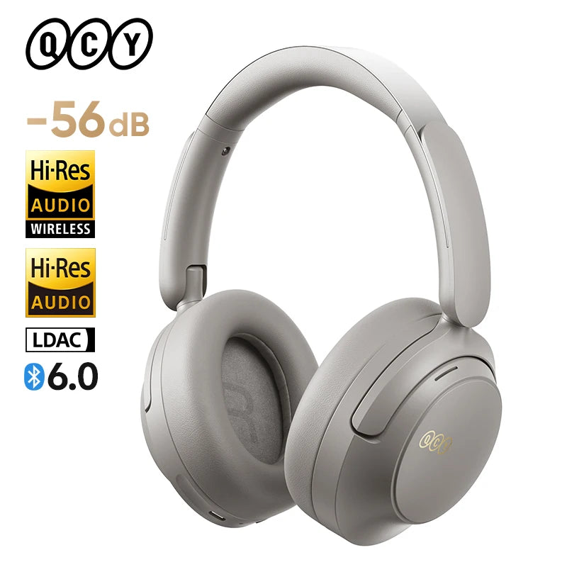 QCY H3S Wireless Over-Ear Headphones With Adaptive ANC LDAC