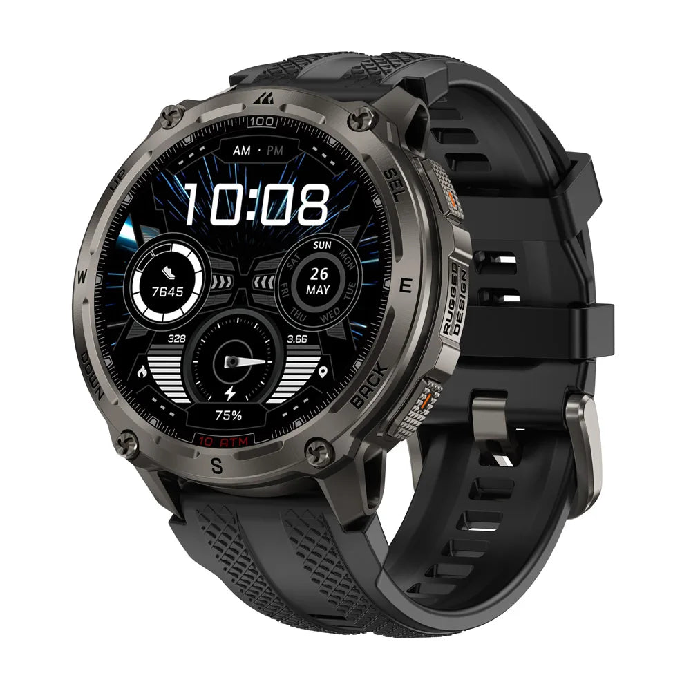 KOSPET Tank T4 Smart Watch For Men GPS 10ATM Waterproof