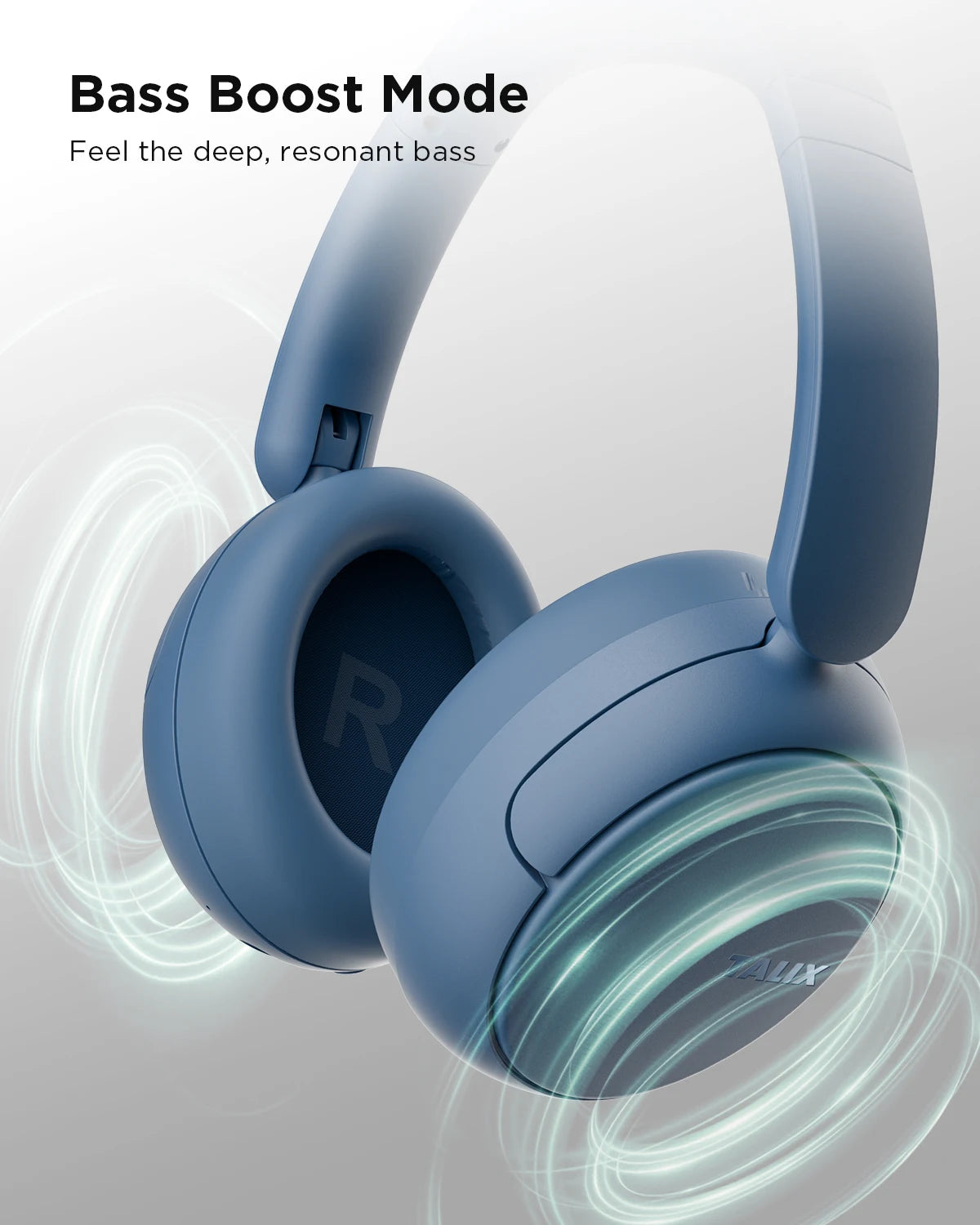 TALIX H30 Wireless Over Ear Bluetooth Headphones Hybrid ANC 110H