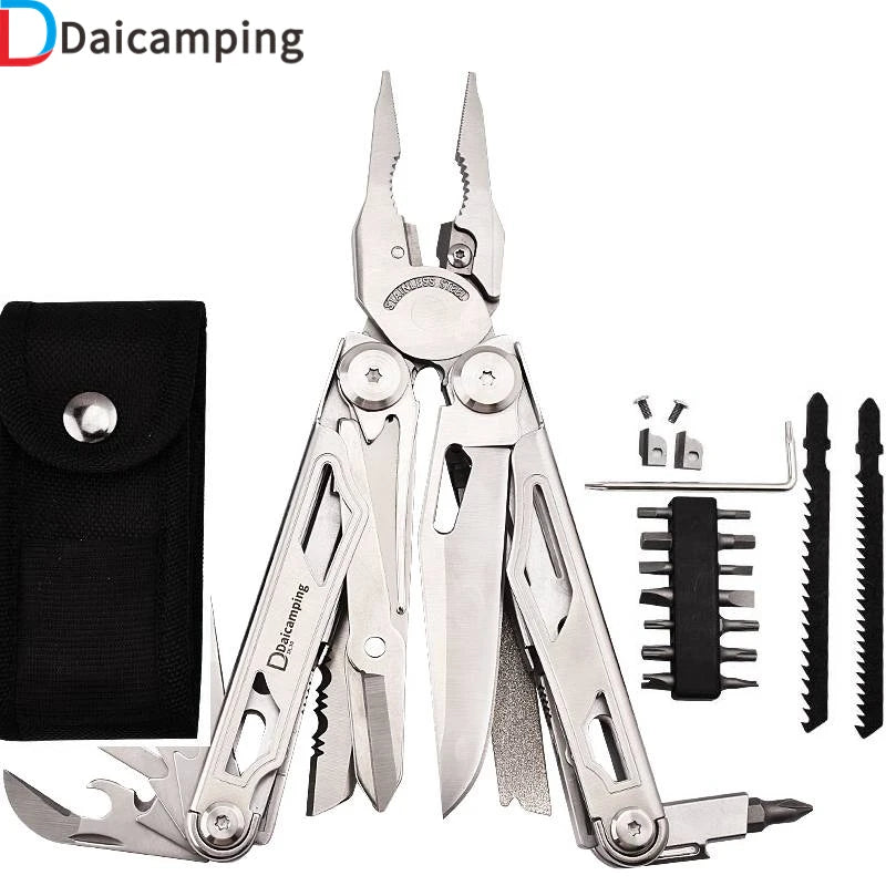 Daicamping DL30 Multi Tool Set Folding Knife Pliers