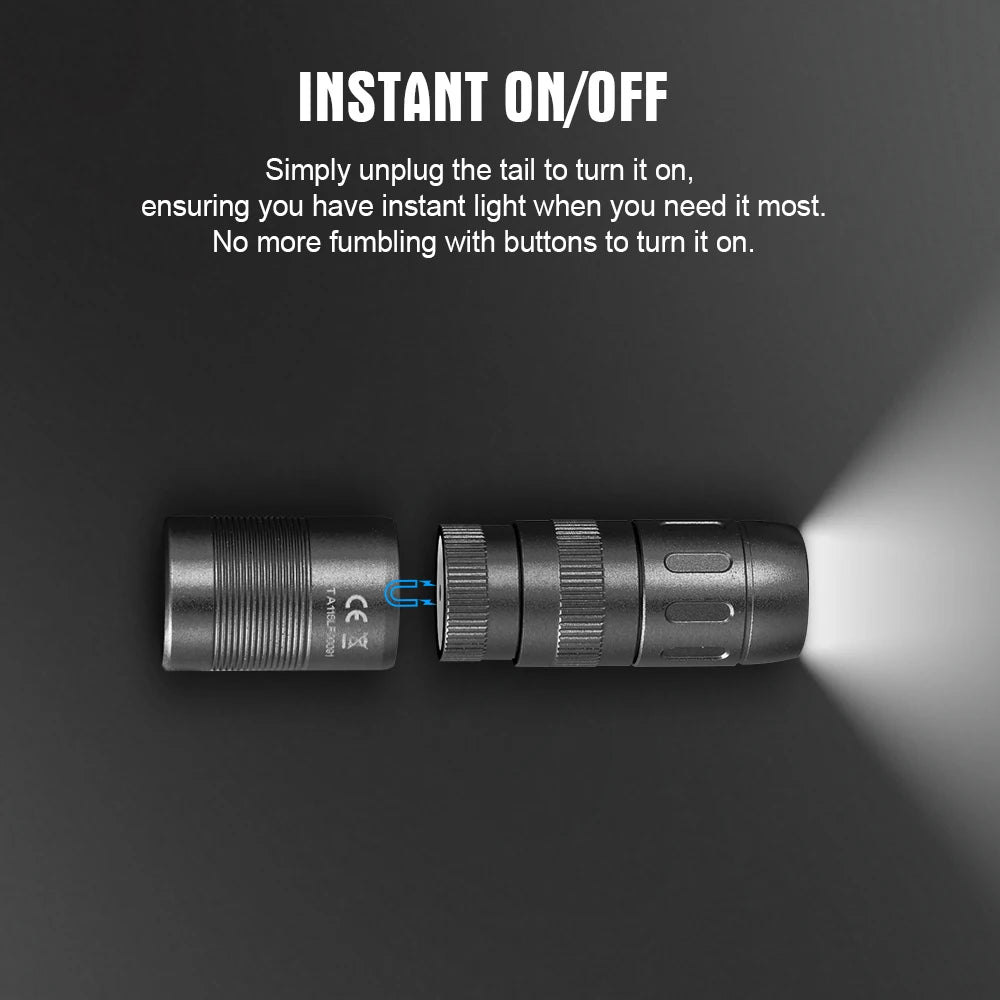 TrustFire MINIE EDC Rechargeable Keychain Flashlight