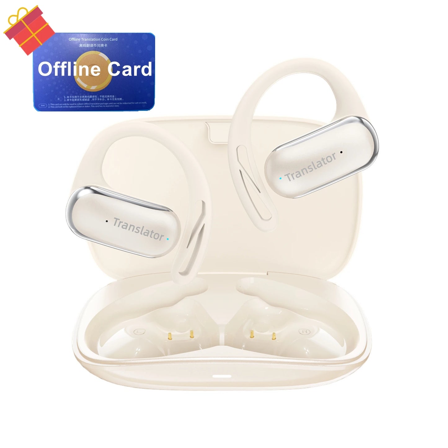 Wooask F56 Translator Earbuds With Real Time Translation 144 Languages