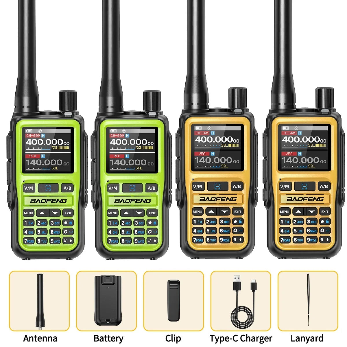 Baofeng UV-5R Mini Walkie Talkie Bluetooth Two-Way Radio