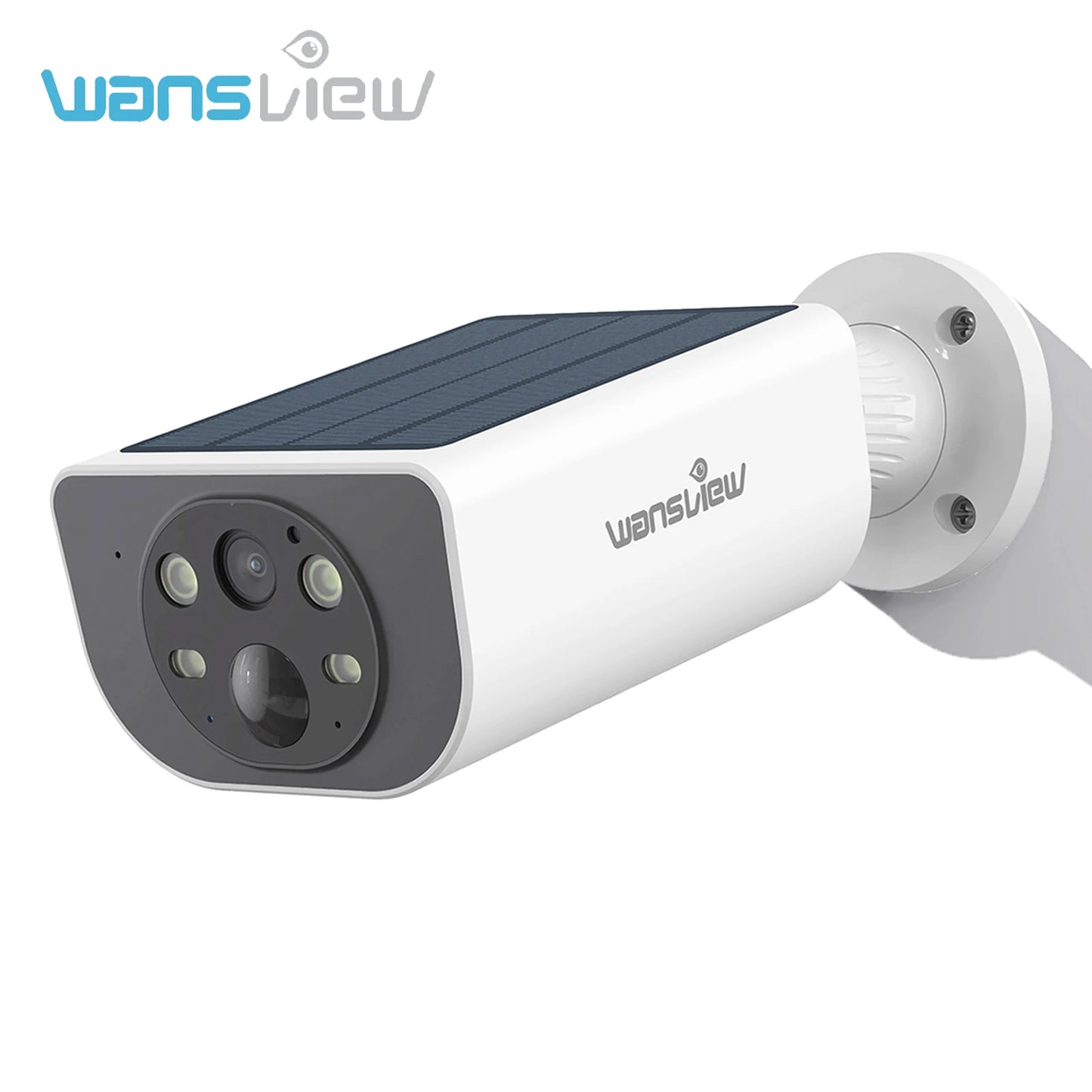 Wansview 2K Outdoor Wireless Camera With Solar Floodlight