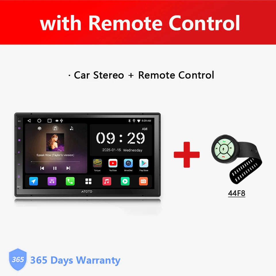 Atoto Android Car Multimedia Player With CarPlay Android Auto Bluetooth