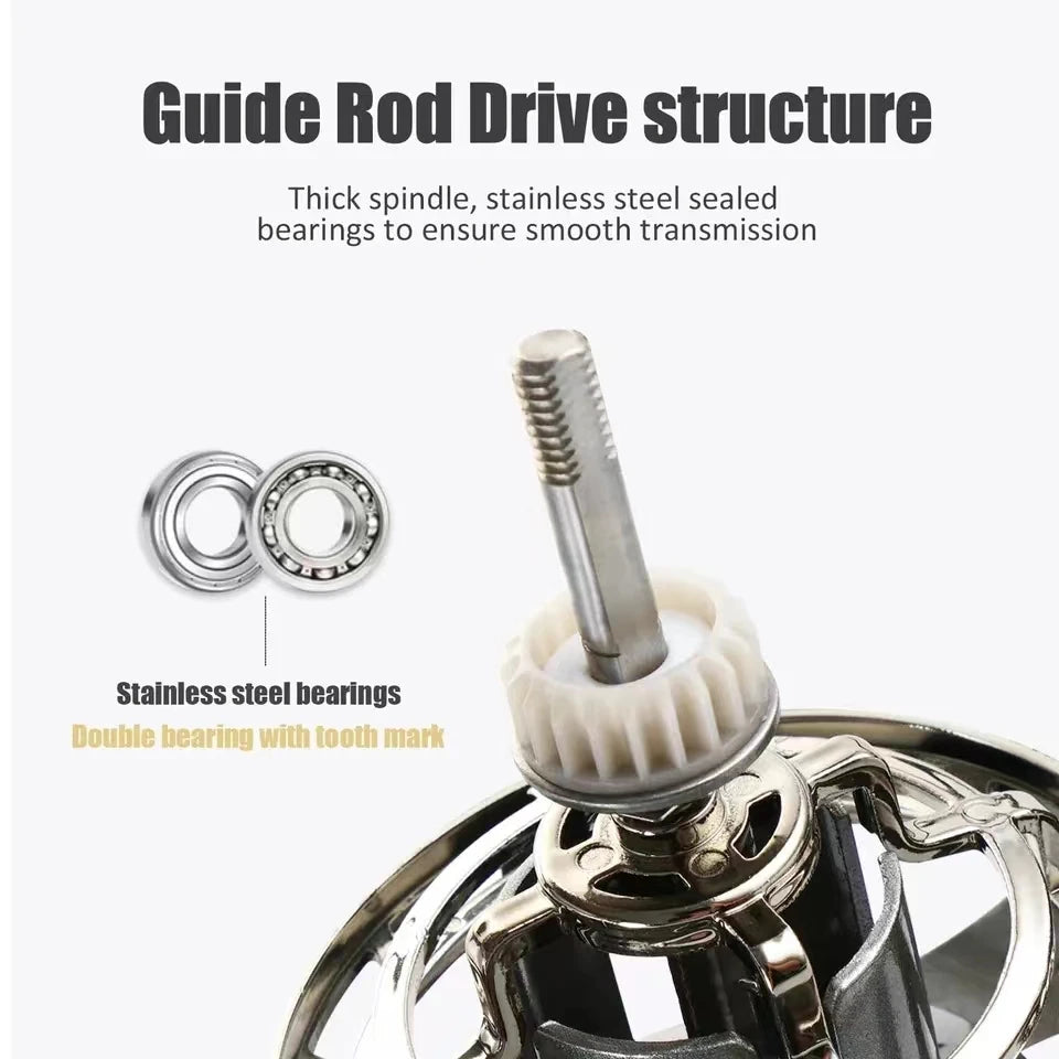 Stainless Steel Bearing Spinning Fishing Reel Saltwater Drag