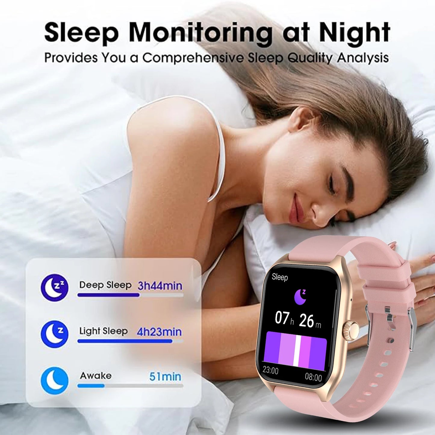 AI Voice Assistant Smart Watch With 100 Sports Tracking