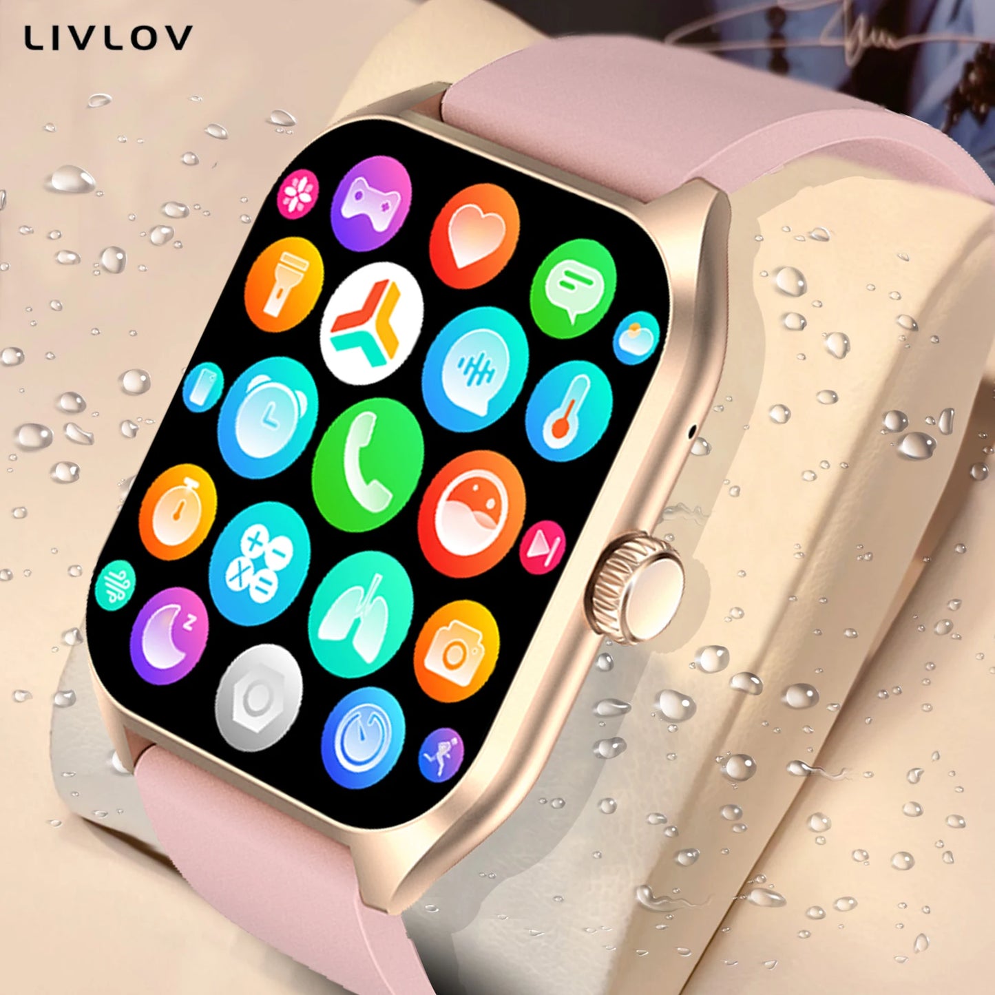 AI Voice Assistant Smart Watch With 100 Sports Tracking