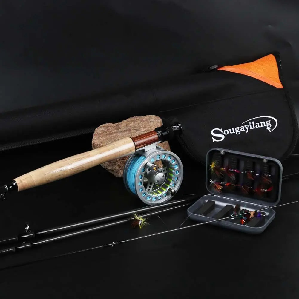 Fly Fishing Rod and Reel Combo Kit