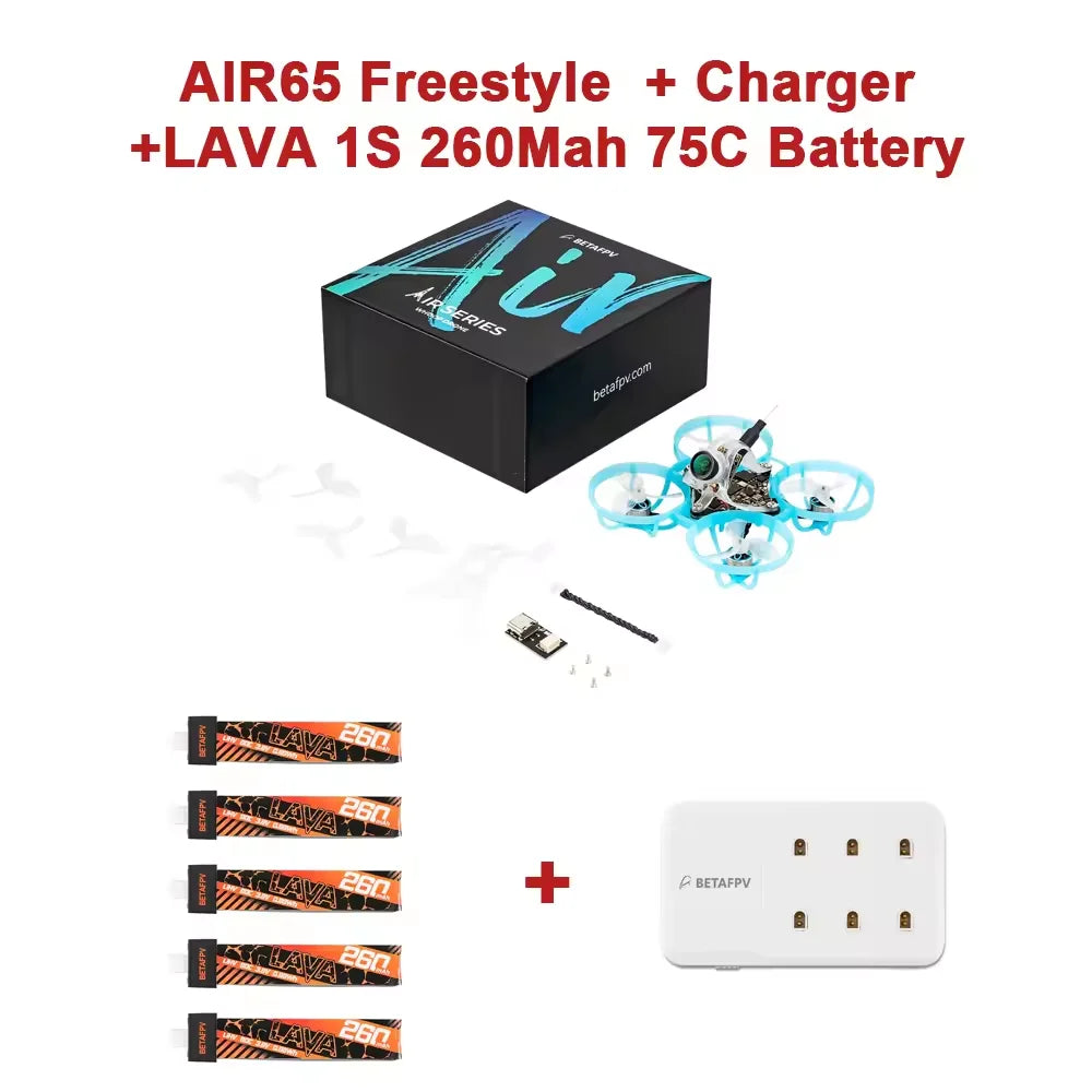 BETAFPV Air65 5-In-1 Brushless Whoop Quadcopter RC Racing Freestyle