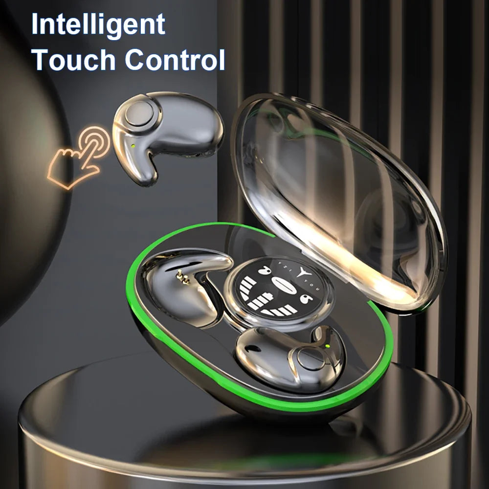 Invisible Sleep Earphones Wireless Bluetooth 5.3 Earbuds Touch Control