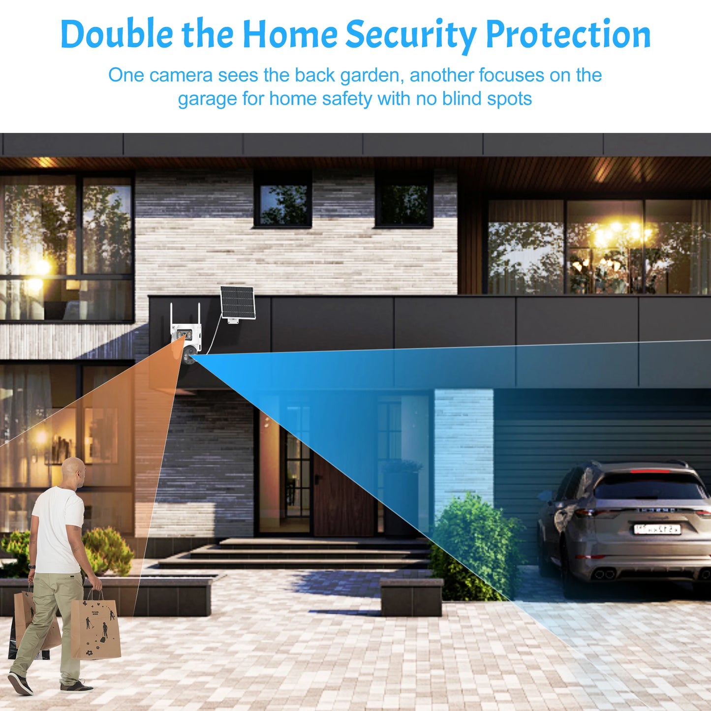 V380 Pro 8MP Dual Lens Camera With 4G Night Vision