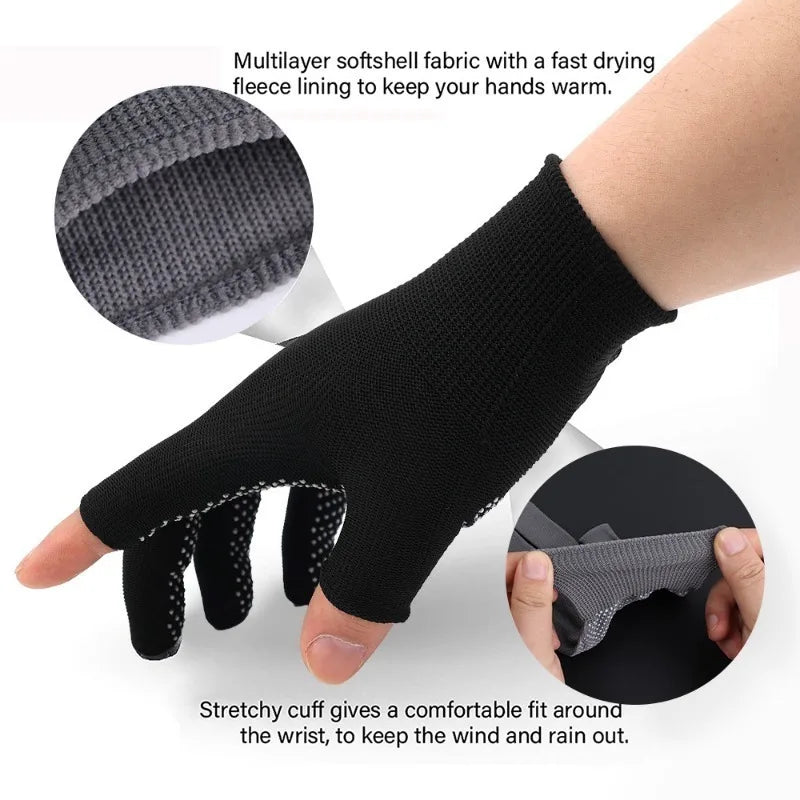 Non Slip Touchscreen Nylon Gloves for Outdoor Riding and Fitness