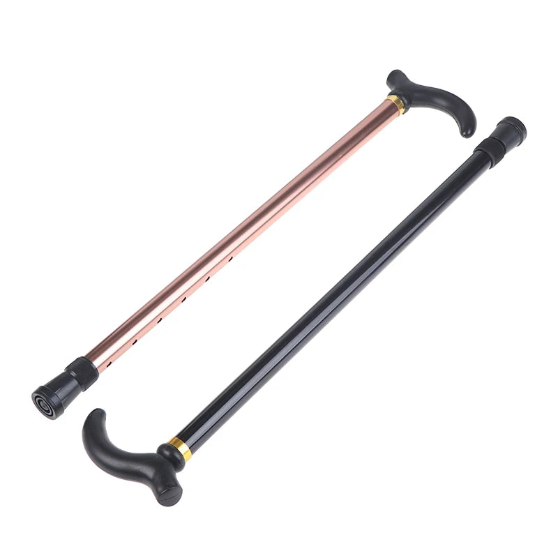 Aluminum Alloy Adjustable Walking Cane 2-Section Anti-Skid