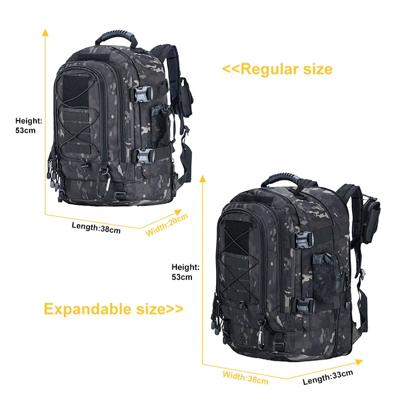 Tactical Backpack Military Daypack Molle Assault Pack for Hiking