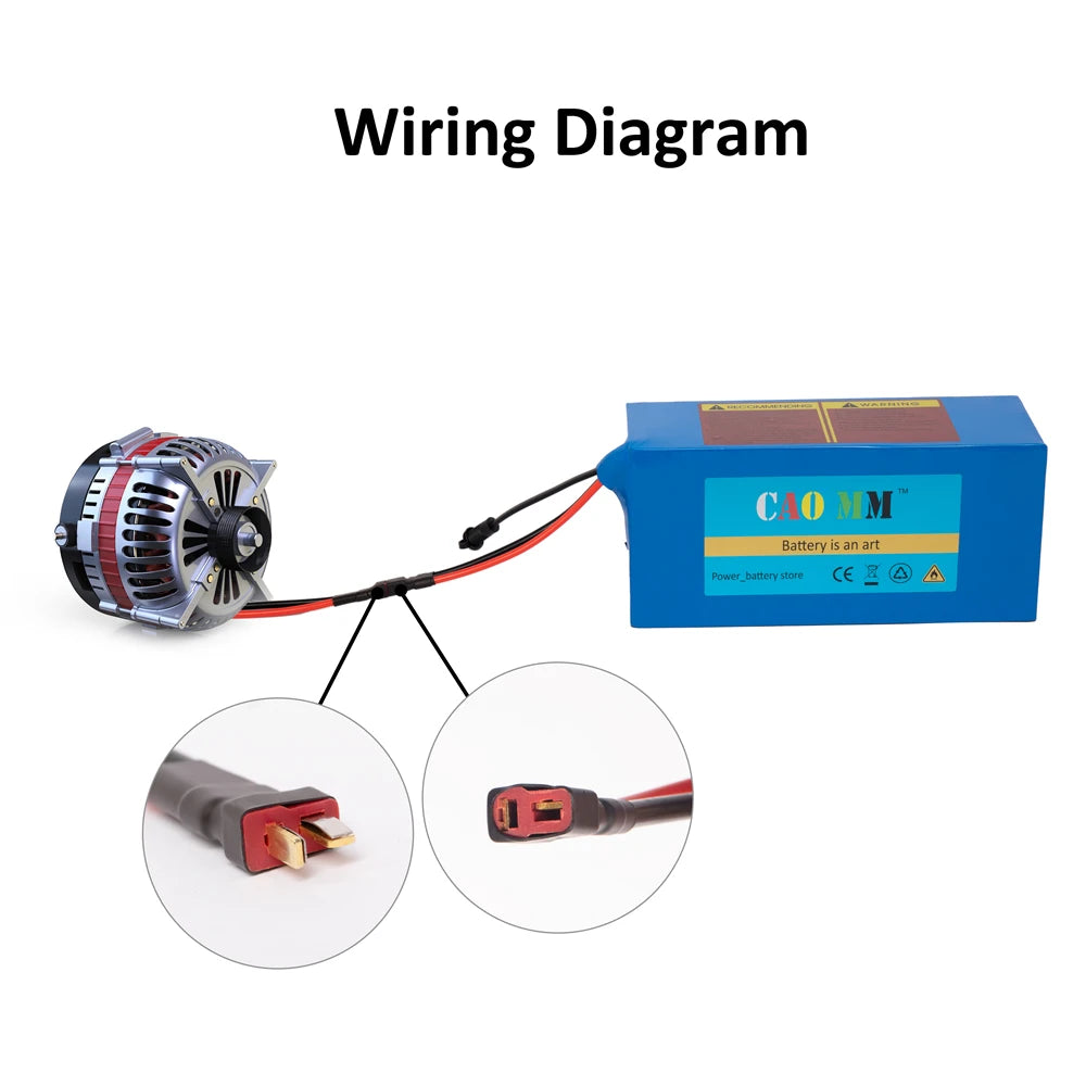 CAO MM 36V Ebike Battery 10Ah-20Ah For Electric Bikes