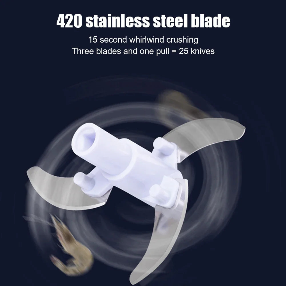 Portable Handheld Lure Mixing Mill Pulverizer For Fishing Gear