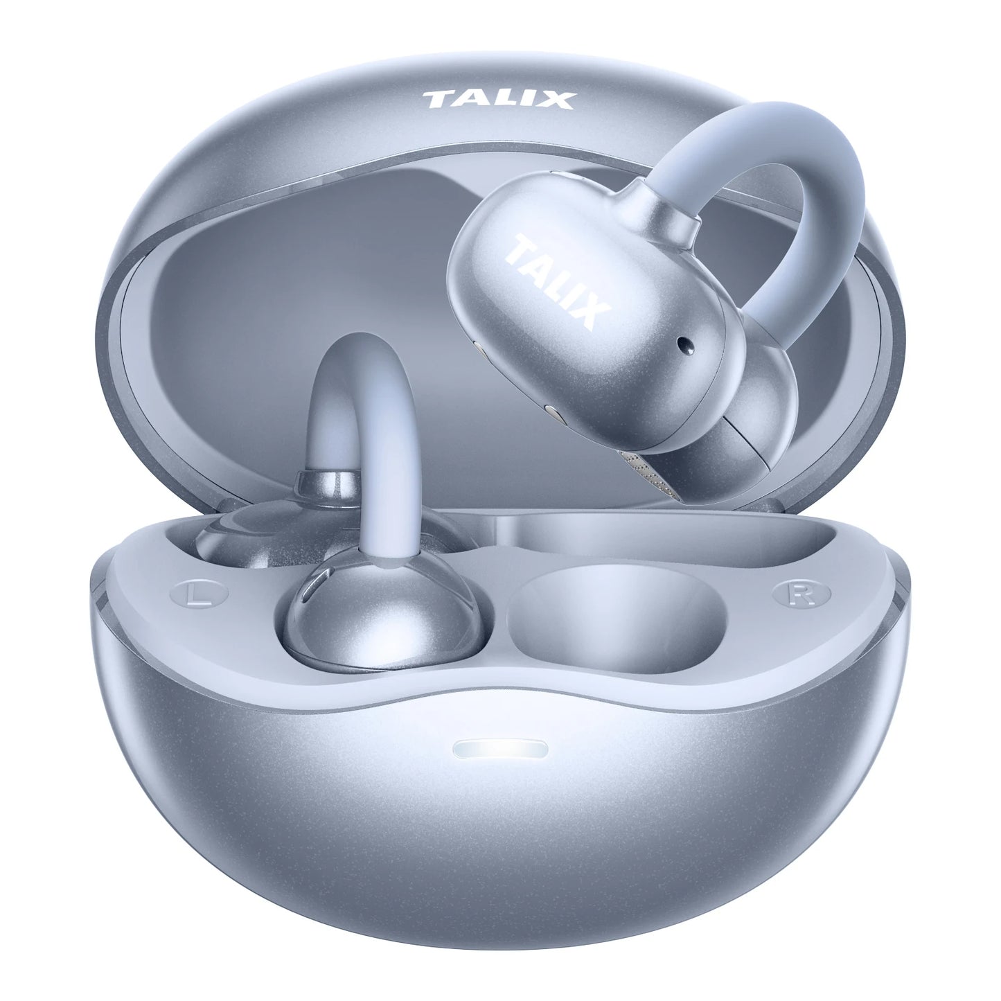 TALIX Ultra Open Ear Earbuds X6 Clip On With Spatial Sound 40 Hour Playtime