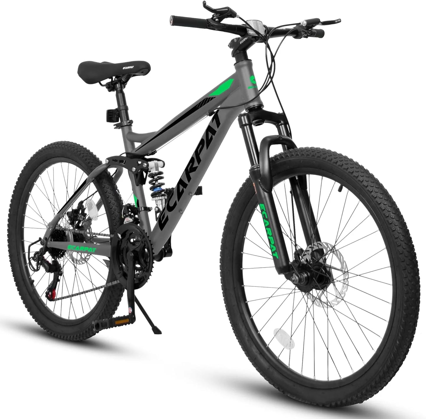 Ecarpat Dual Full Suspension Mountain Bike for All Terrain