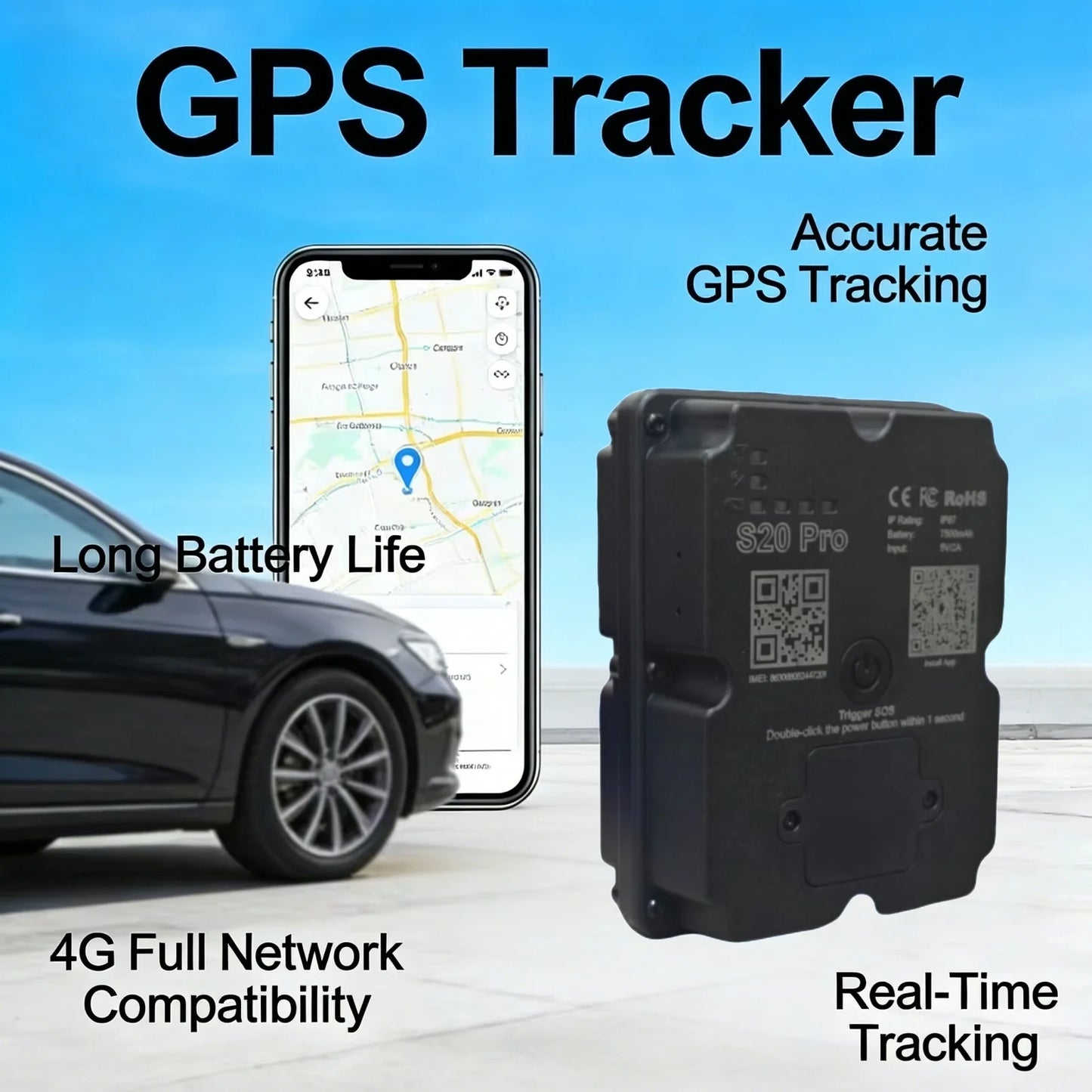 Vehicle Anti Theft GPS Tracker with Real Time Alerts