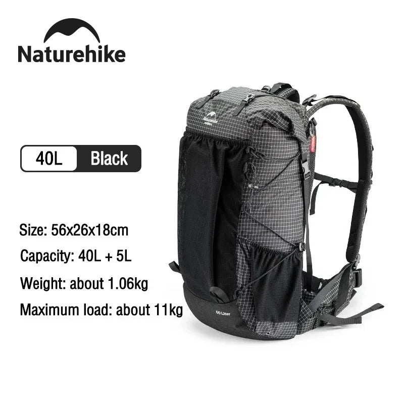 Naturehike Waterproof Mountain Backpack Hiking Travel