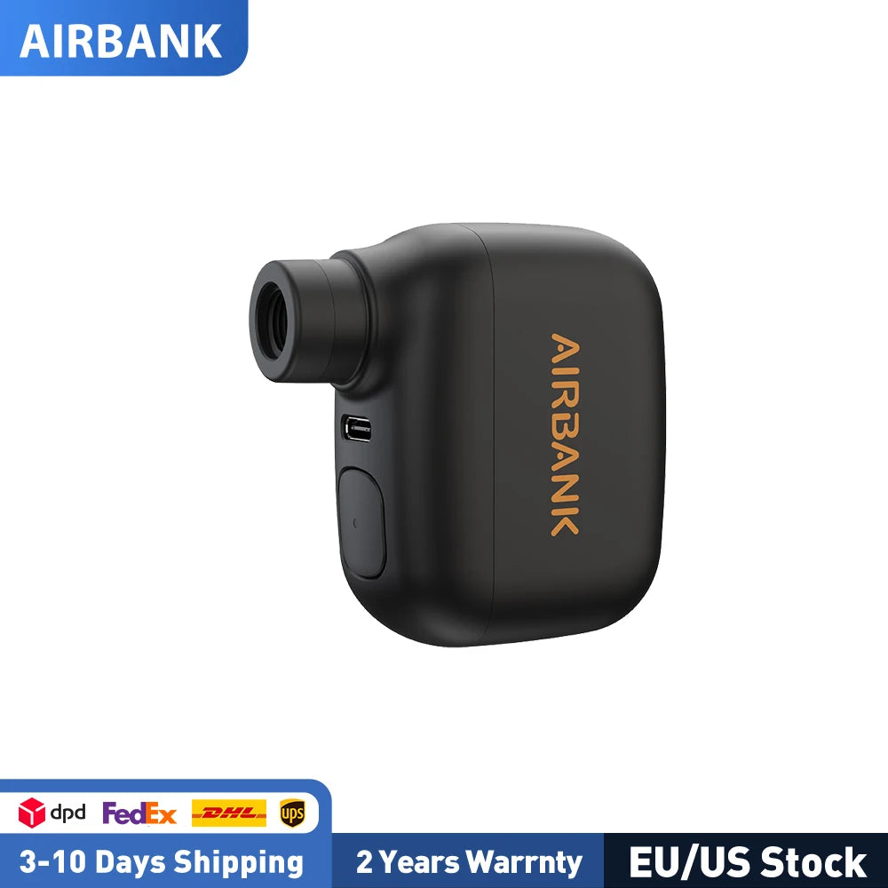 AIRBANKEPUMP Pocket SE Mini Portable Electric Bicycle Pump Presta Schrader
