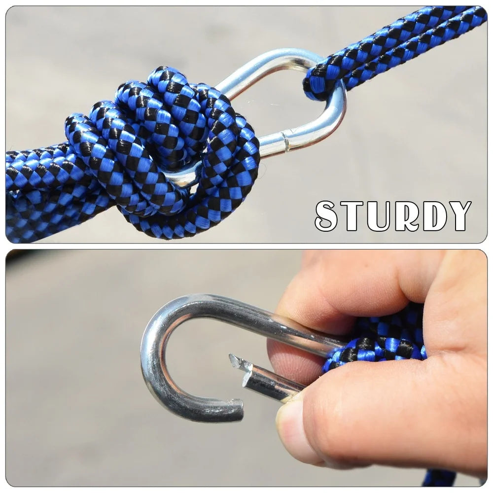 Ultralight Nylon Parachute Hammock With Straps Carabiners