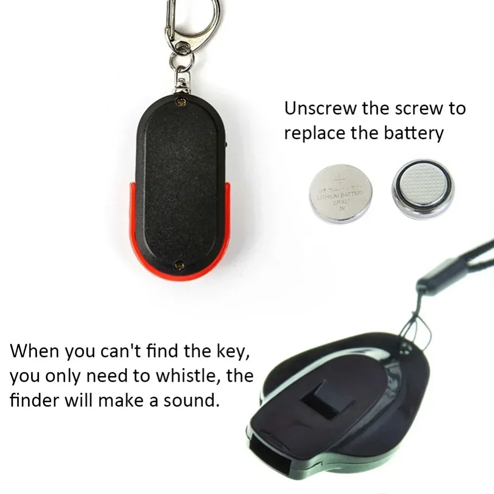 Anti Lost Alarm Key Finder Locator With LED Light Beeping