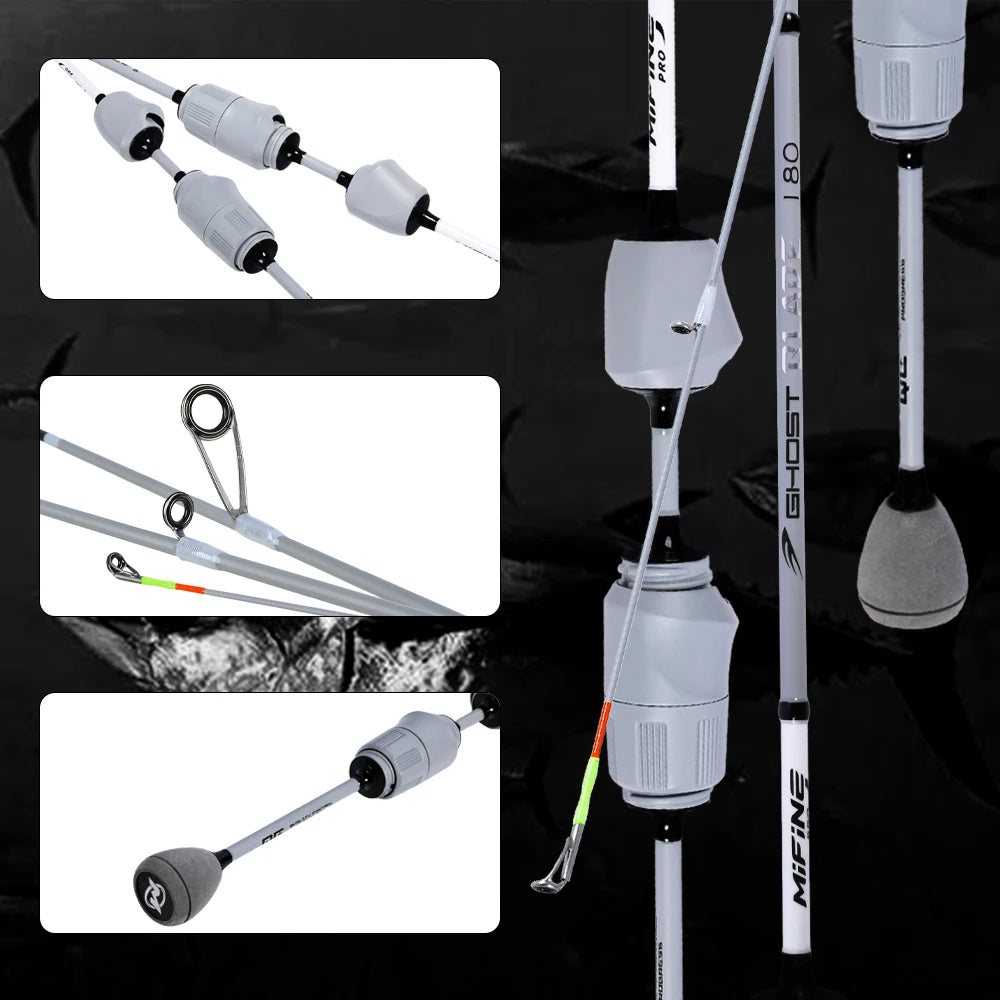 Mifine Ghost Blade XUL Ultralight Spinning Rod Fast Action
