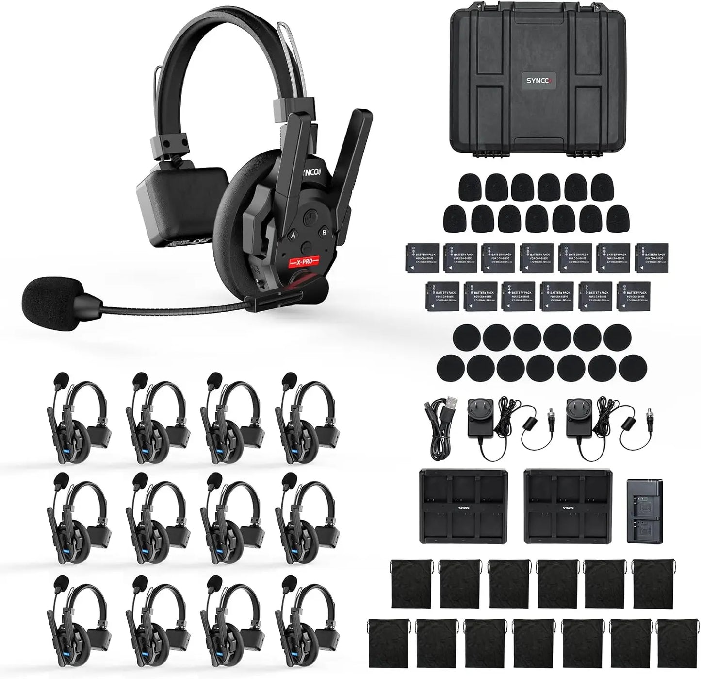 SYNCO XTALK XPRO5 Wireless Intercom Headset