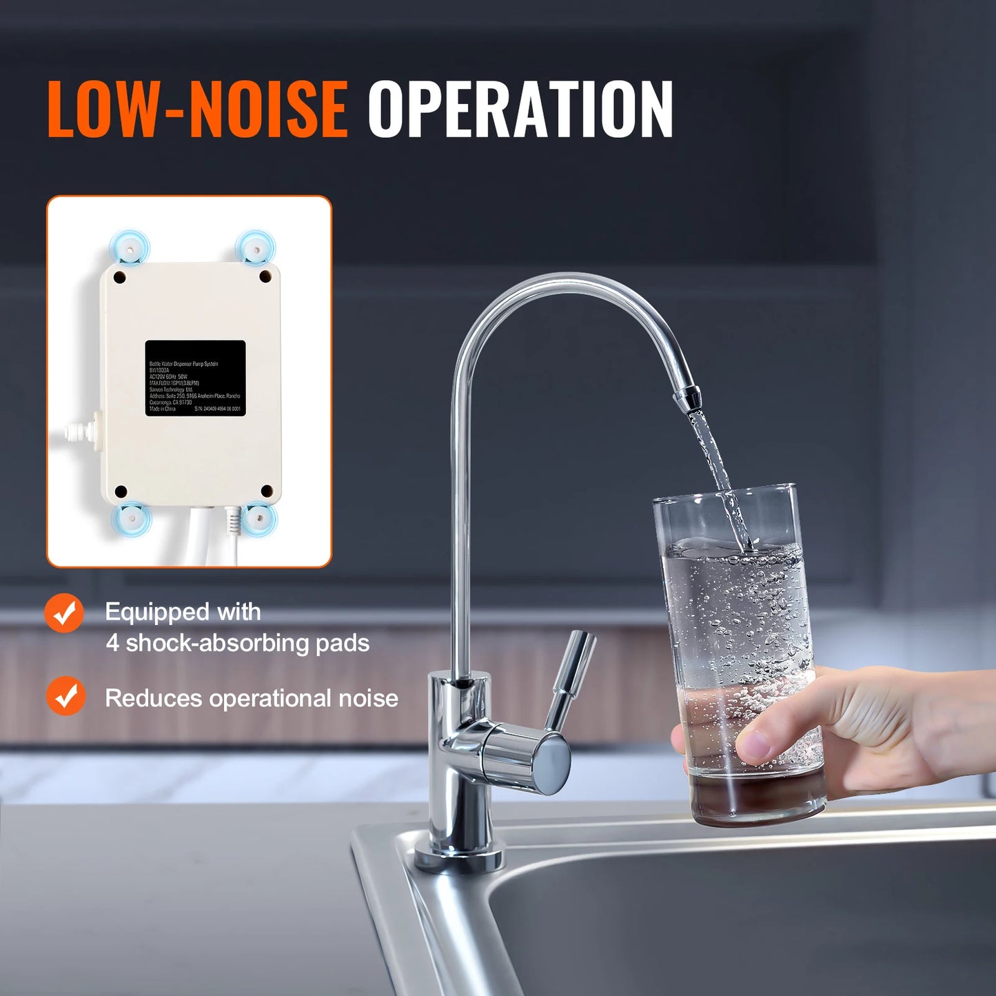 SucceBuy Water Bottle Dispenser and Reverse Osmosis System