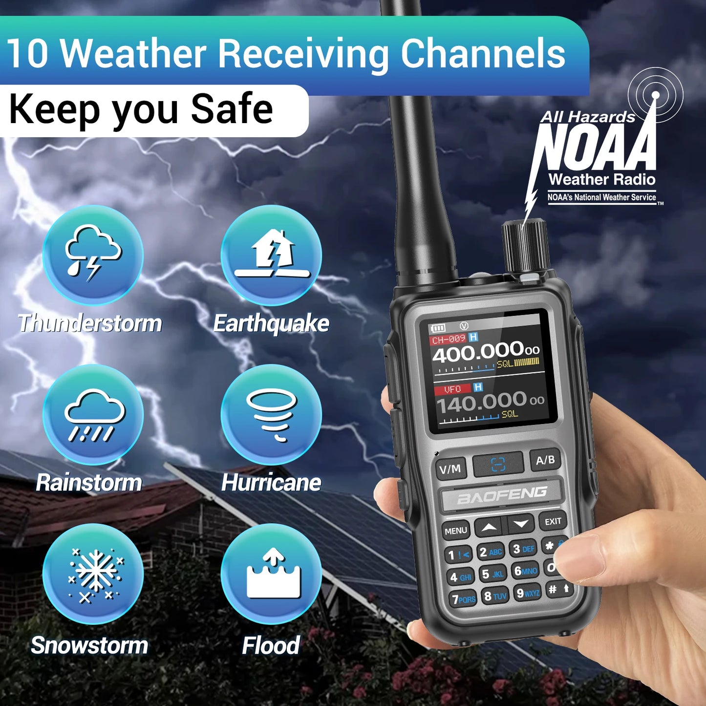Baofeng UV-5R Mini Walkie Talkie Bluetooth Two-Way Radio