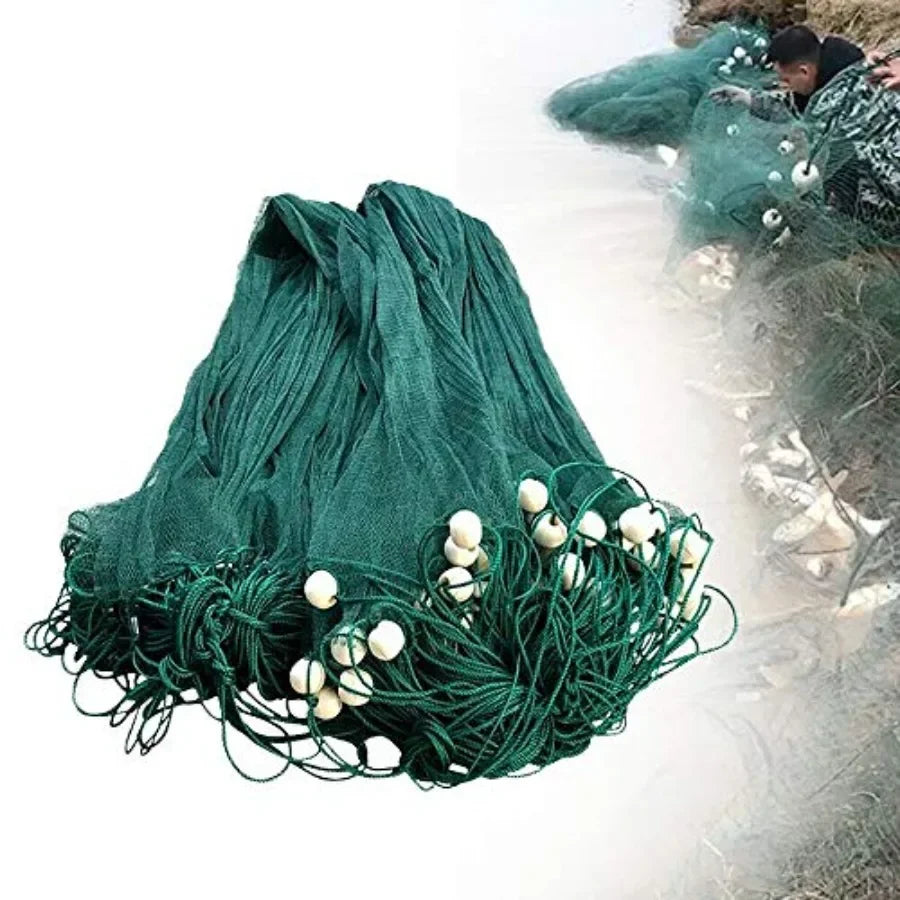Beach Seining Kit Polyethylene With Floats And Sinkers For Minnows