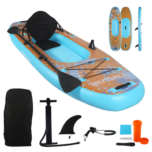 HHSJZWCY Inflatable Stand Up Paddle Board Kayak With Seat For Fishing