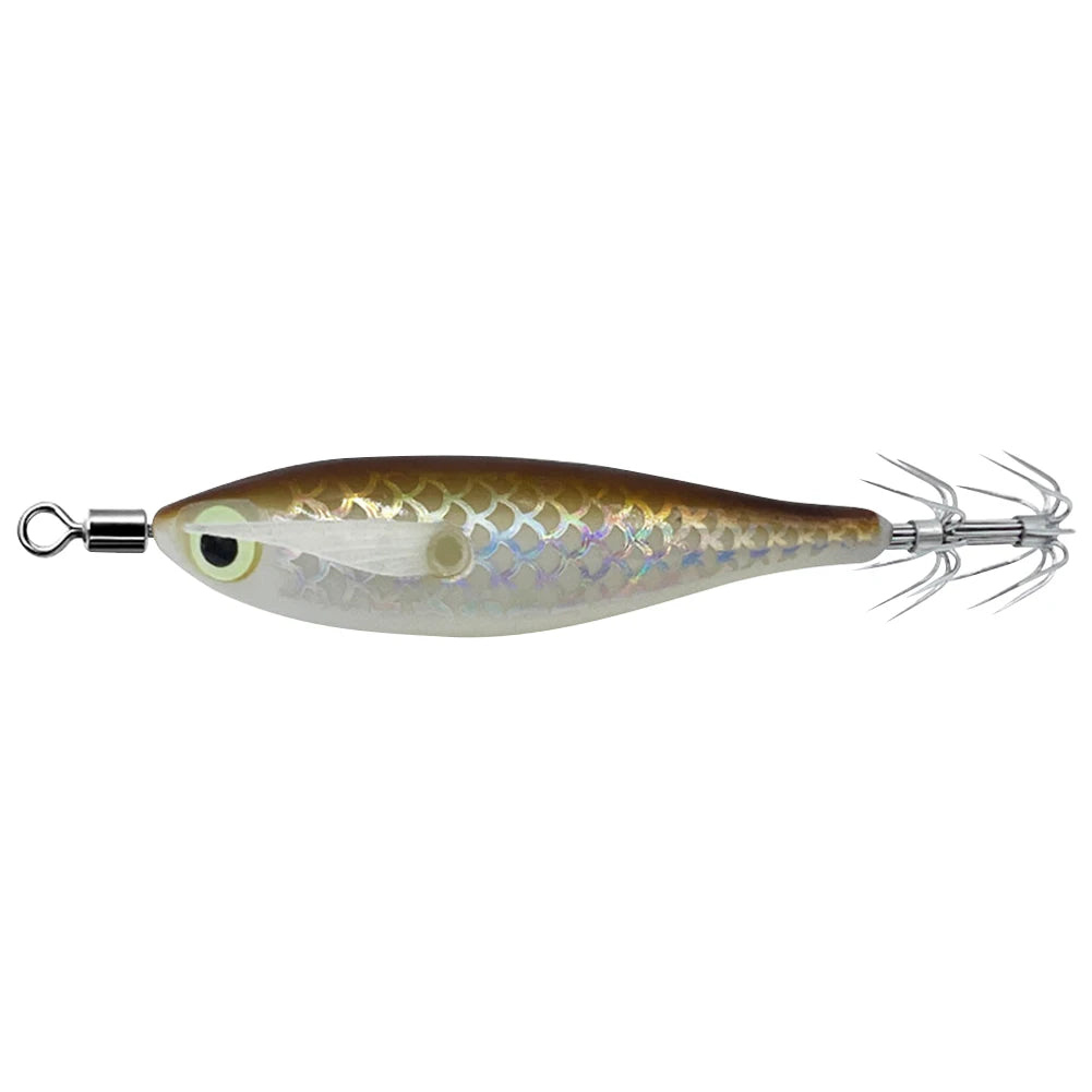 Glow In The Dark Squid Fishing Lure With Dimensional Eyes
