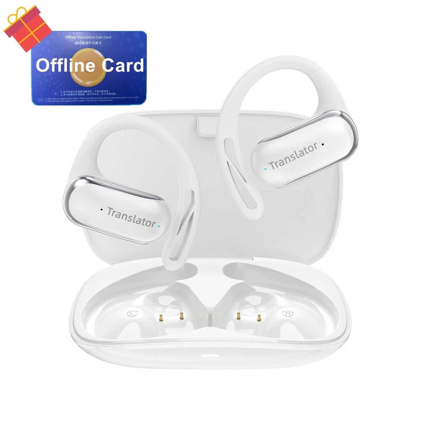 Wooask F56 Translator Earbuds With Real Time Translation 144 Languages