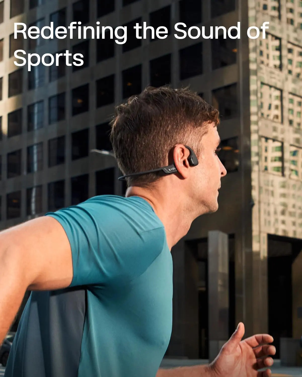 Open-Ear Bone Conduction Headphones for Running Sweat-Resistant