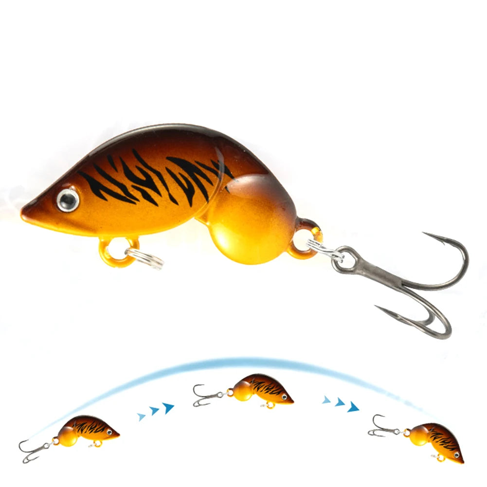 APWIKOGER 5Pcs Treble Hooks Swimbait Shrimp Lure Set
