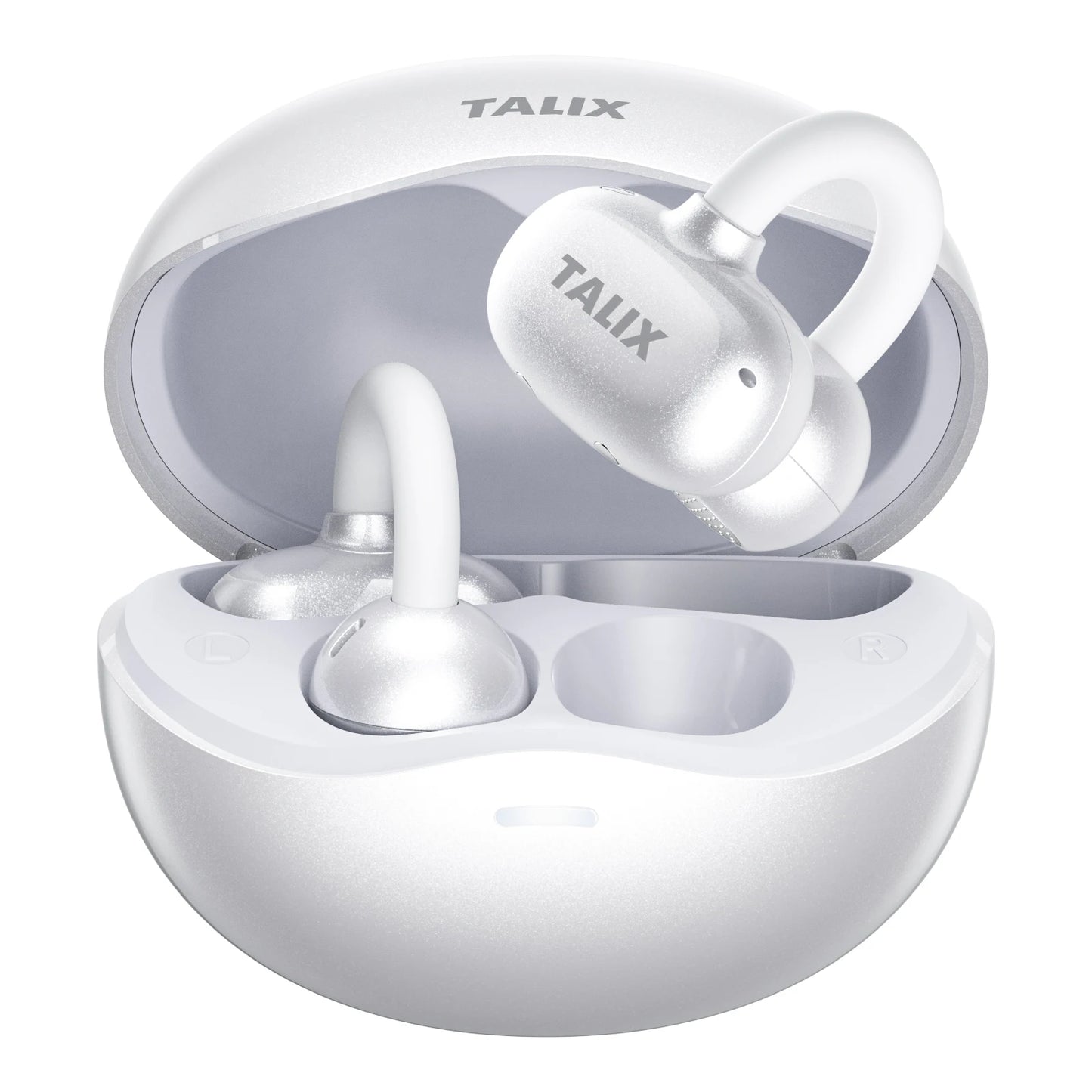 TALIX Ultra Open Ear Earbuds X6 Clip On With Spatial Sound 40 Hour Playtime