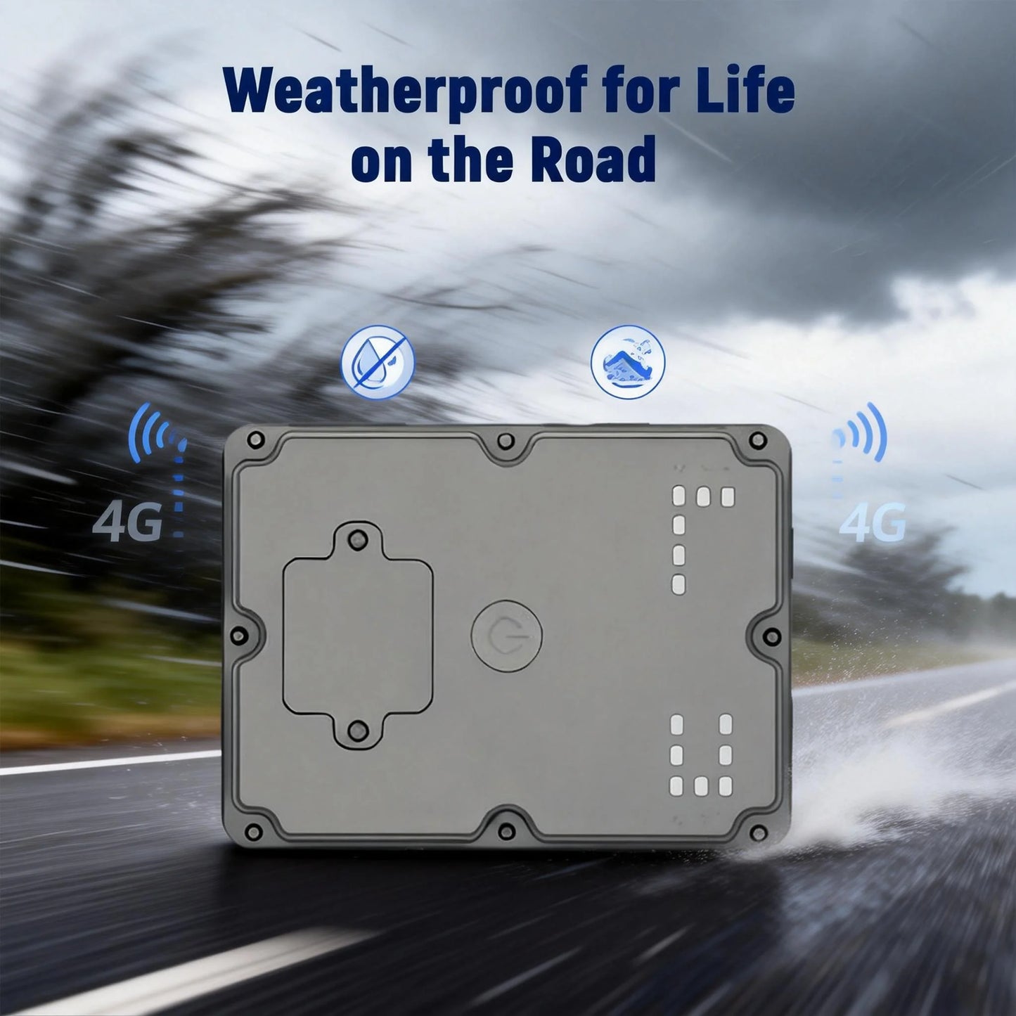 Wanwaytech 4G GPS Tracker For Van Life Motorhome Real-Time Tracking